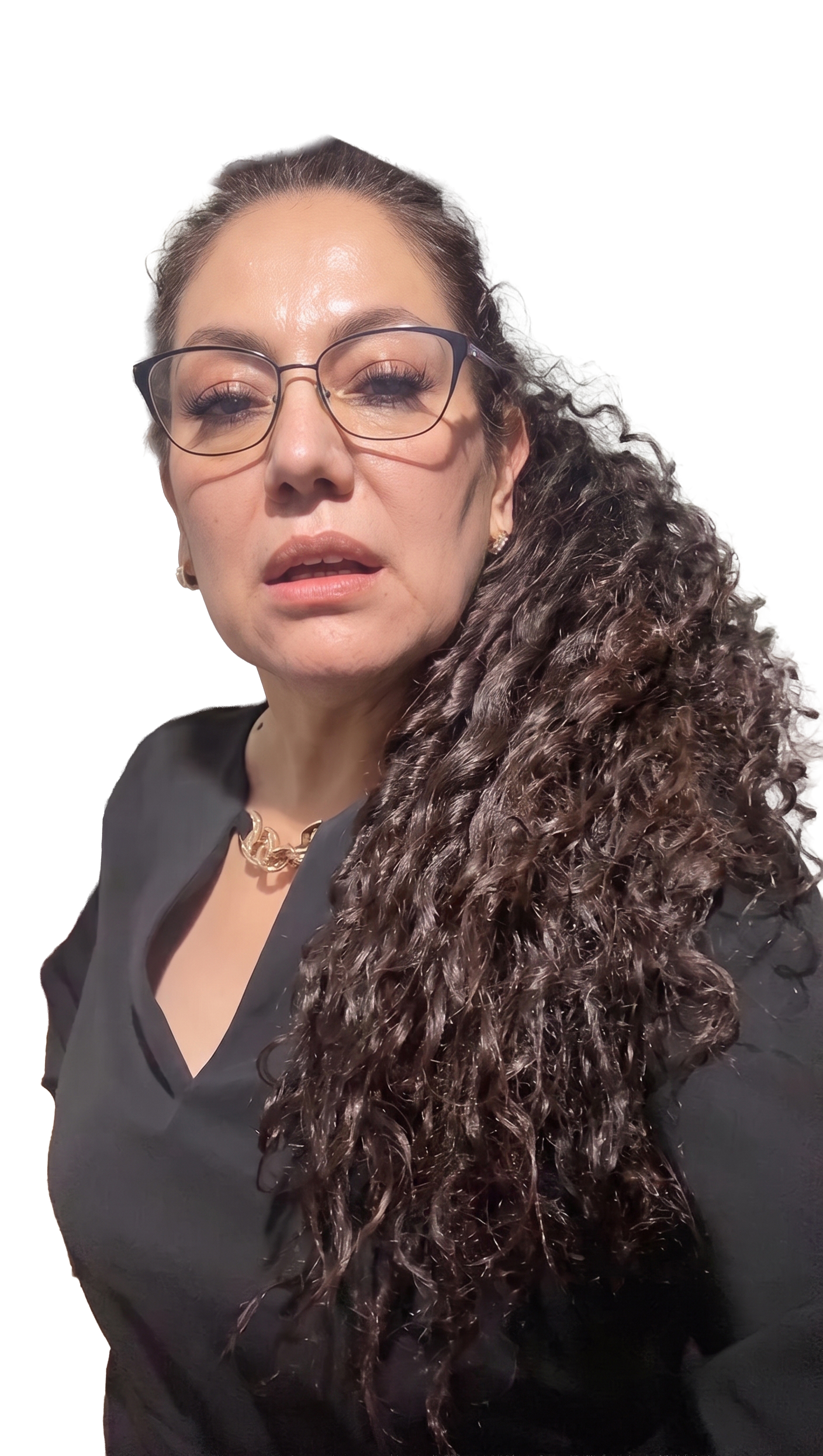 Miroslava Díaz, estilista profesional especialista en rizos